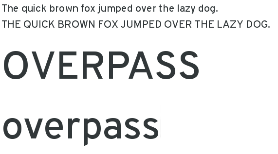 interstate font package